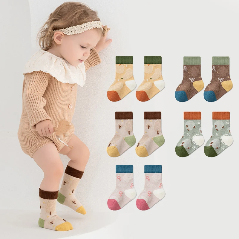 Детские носки, хлопковые мягкие носки для младенцев, красочные детские носки для девочек и мальчиков, аксессуары для носков
Детские носки, хлопковые мягкие носки для младенцев, красочные детские носки для девочек и мальчиков, аксессуары для носков