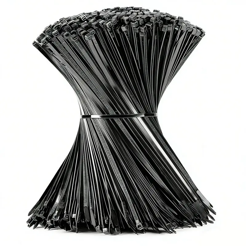 ABVJ-1200Pcs Black Cable Zip Ties 12 Inch, Heavy Duty Plastic Nylon Tie Wraps With 50Lb Tensile Strength For Indoor & Outdoor
ABVJ-1200Pcs Black Cable Zip Ties 12 Inch, Heavy Duty Plastic Nylon Tie Wraps With 50Lb Tensile Strength For Indoor & Outdoor