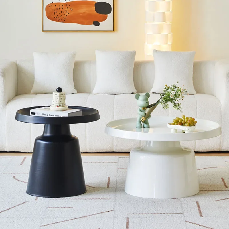 Korea Aesthetic Round Side Table Metal Plastic Minimalist Designer Coffee Tables Entrance Hallway Stolik Kawowy Room Decorations
Korea Aesthetic Round Side Table Metal Plastic Minimalist Designer Coffee Tables Entrance Hallway Stolik Kawowy Room Decorations