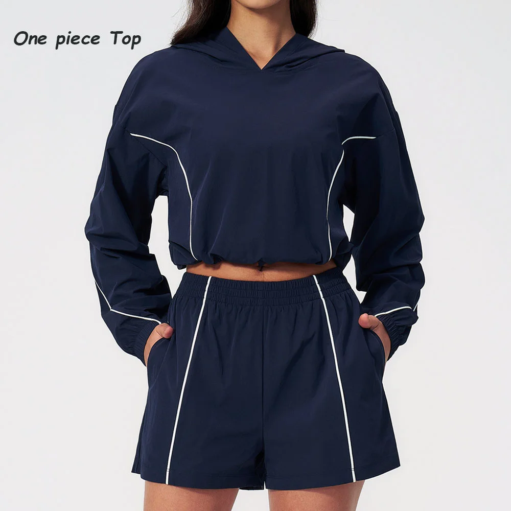1 Pieces Women Outdoor Sports Coat Summer Sun Protection Top Yoga Long Sleeved Jacket Female Fitness Short Sun Protection Jacket
1 Pieces Women Outdoor Sports Coat Summer Sun Protection Top Yoga Long Sleeved Jacket Female Fitness Short Sun Protection Jacket