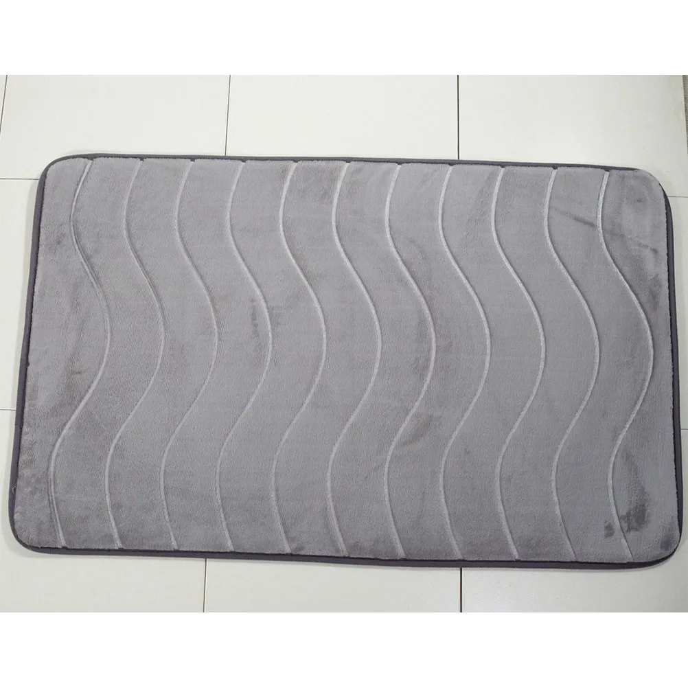 Three Pieces Embossed Bathroom Mat Set Grey Soft Comfortable Nonslip Toilet Seat Lid Cover Bathtub Rugs Bathroom Decor
Three Pieces Embossed Bathroom Mat Set Grey Soft Comfortable Nonslip Toilet Seat Lid Cover Bathtub Rugs Bathroom Decor