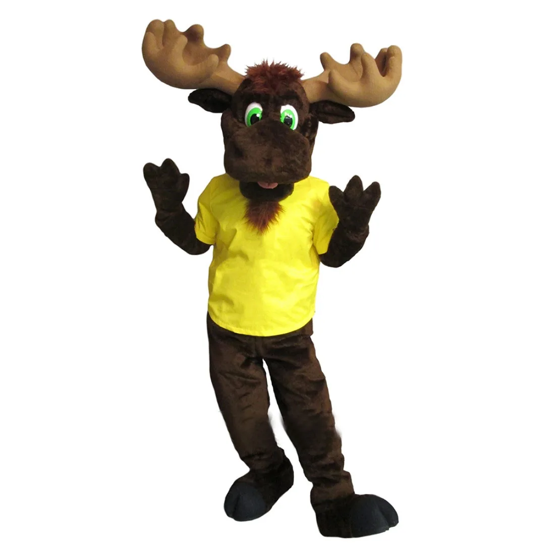 Delux Moose Mascot Costume Custom Quality Deer Moose Christmas Cartoon Anime Cosplay Fancy Dress Kits for Holiday Carnival Party
Delux Moose Mascot Costume Custom Quality Deer Moose Christmas Cartoon Anime Cosplay Fancy Dress Kits for Holiday Carnival Party