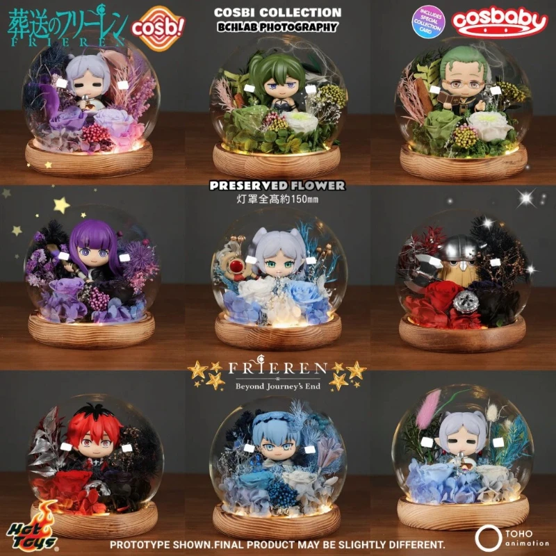 New Hot Toys Frieren Cosbi Collection Preserved Flower Light Up Blind Box Collectible Figure Glass Dome 150mm Gift For Adult
New Hot Toys Frieren Cosbi Collection Preserved Flower Light Up Blind Box Collectible Figure Glass Dome 150mm Gift For Adult