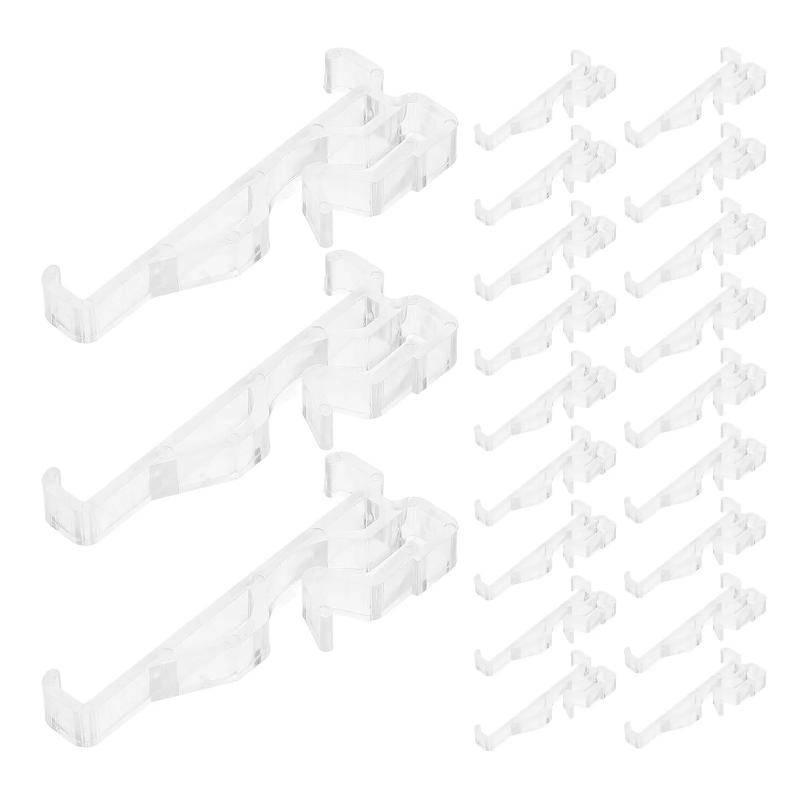 24Pcs Valance Clips Clear Acrylic for Blinds Horizontal Blinds Stabilizer Clips Transparent Hidden Brackets Window Blind
24Pcs Valance Clips Clear Acrylic for Blinds Horizontal Blinds Stabilizer Clips Transparent Hidden Brackets Window Blind