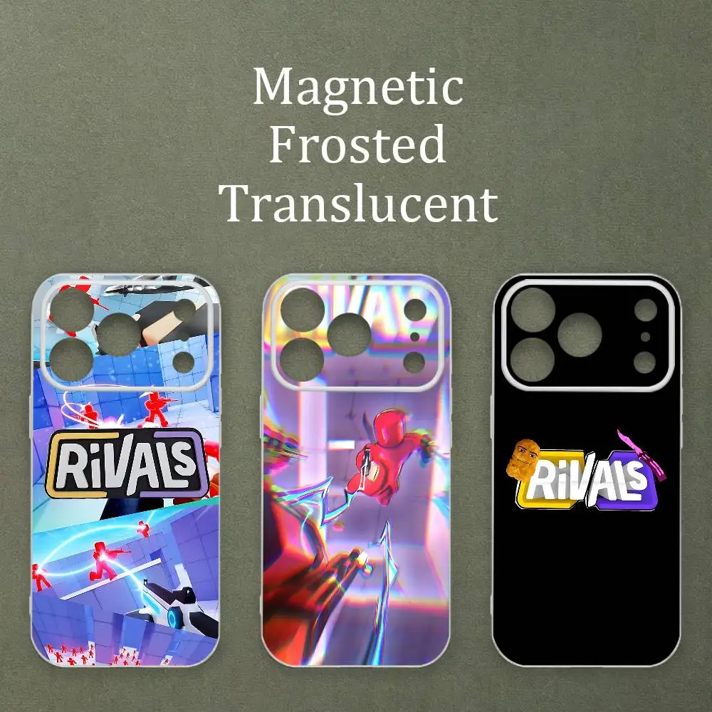 Game R-Rivals Magnetic Matte Semi Clear Soft Case For MagSafe Shell iPhone 11 15 17 16 12 14 13 Pro Max
Game R-Rivals Magnetic Matte Semi Clear Soft Case For MagSafe Shell iPhone 11 15 17 16 12 14 13 Pro Max