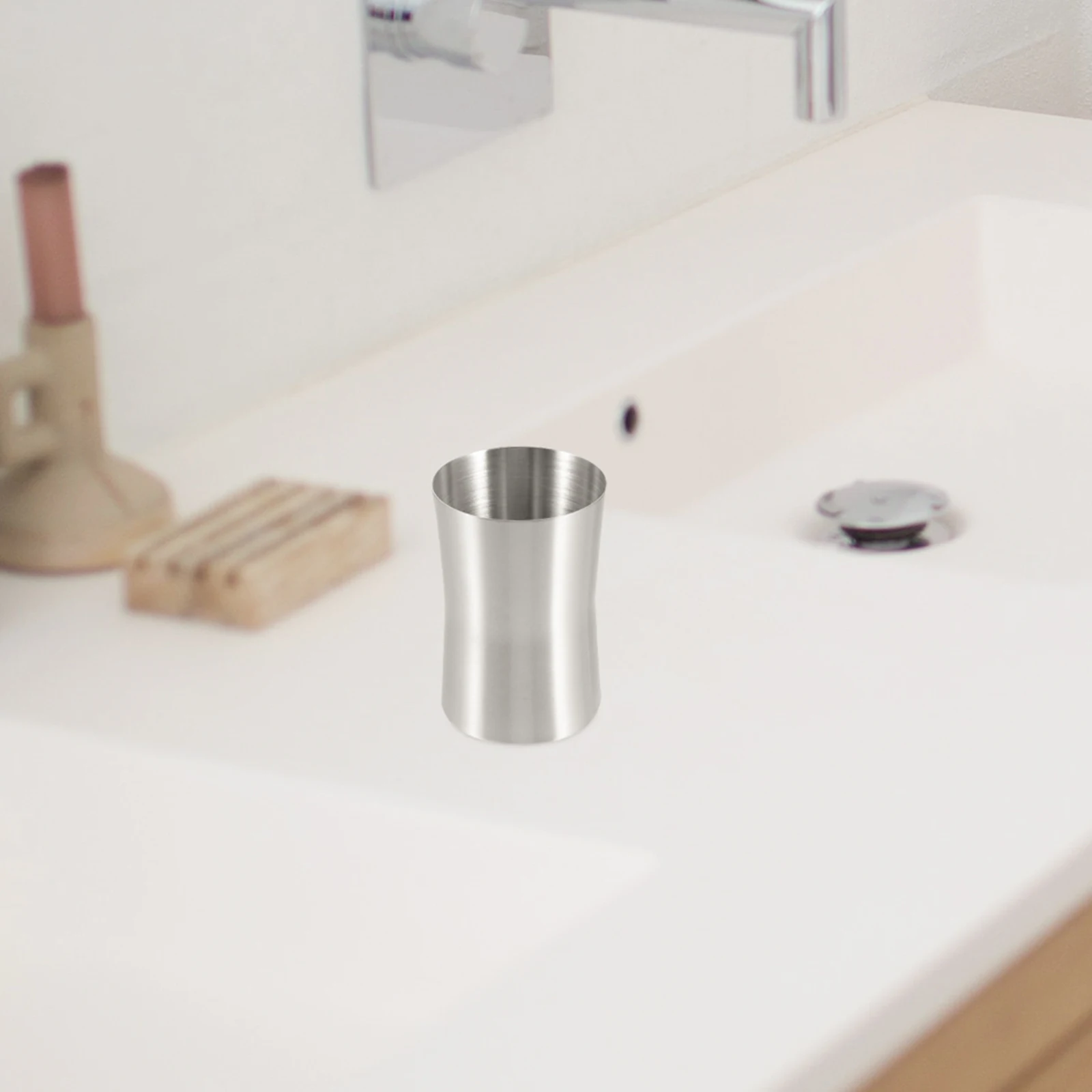 Stainless Steel Toothbrush Cup Mouthwash Bathroom Tumblers Travel Cups Easy Clean Water Bottle Glass Holder
Stainless Steel Toothbrush Cup Mouthwash Bathroom Tumblers Travel Cups Easy Clean Water Bottle Glass Holder