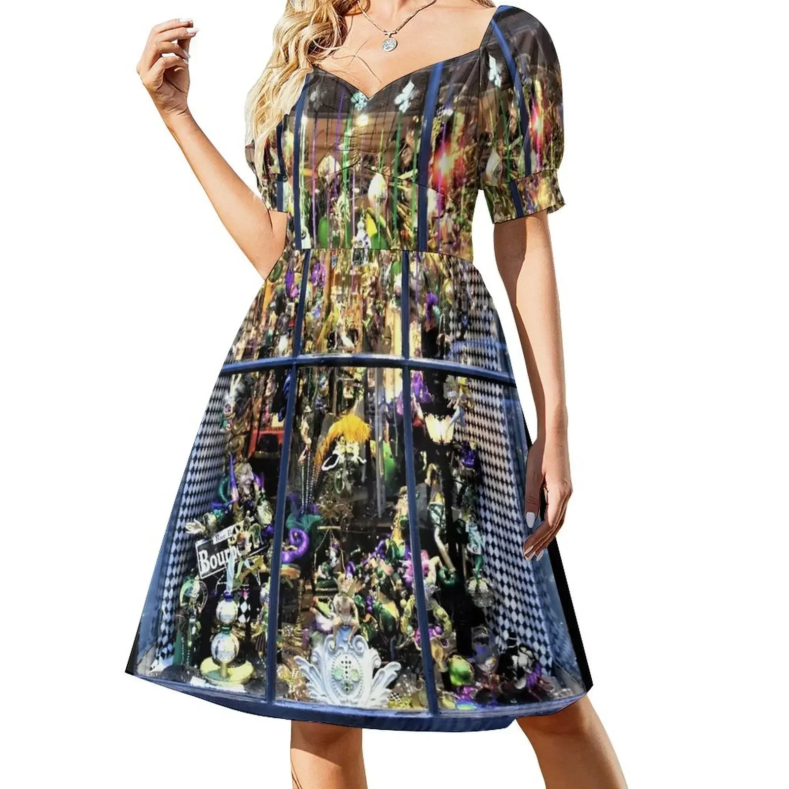 Window Fantasy Short-Sleeved Dress beach dress summer outfits for women 2025 Dresses gala Dress
Window Fantasy Short-Sleeved Dress beach dress summer outfits for women 2025 Dresses gala Dress