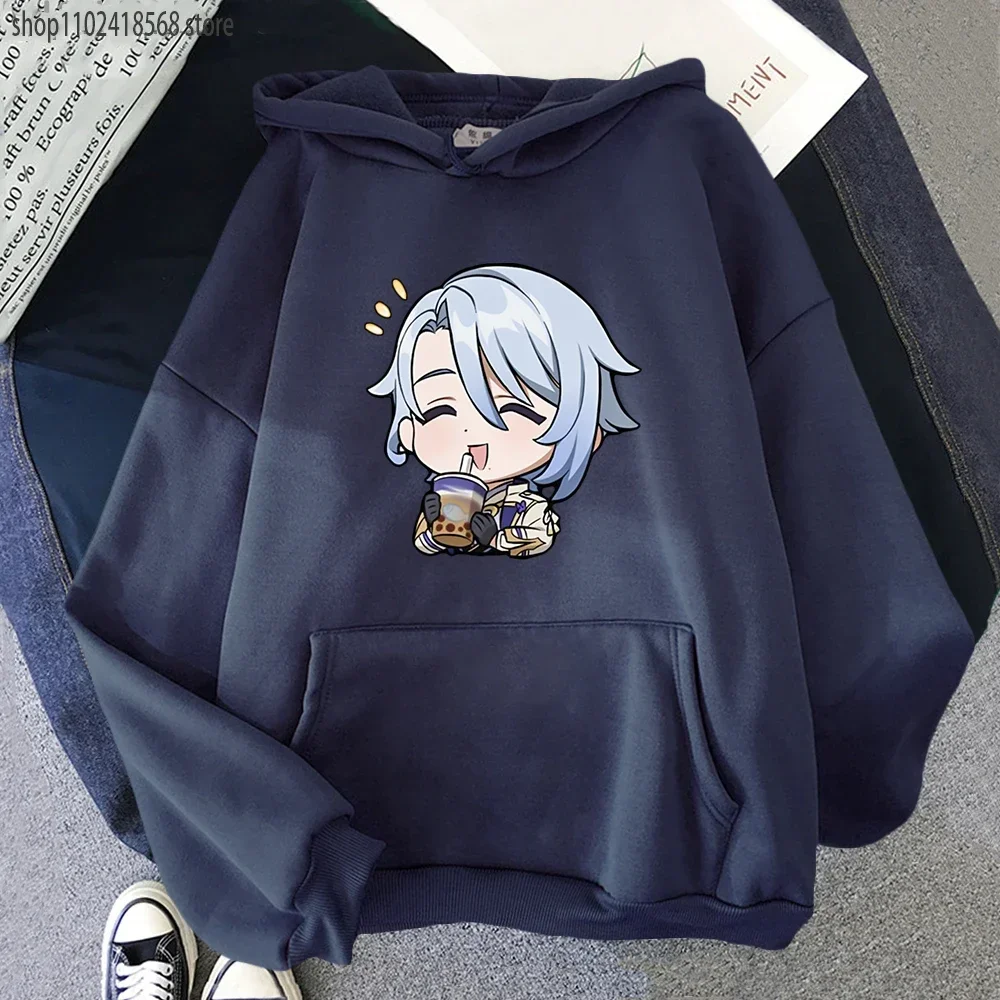 Genshin Impact Kamisato Ayato Hoodie Anime Cartoon Print Long Sleeve Funny To Drink Milk Tea EU Size Sudaderas Para Mujer Casual
Genshin Impact Kamisato Ayato Hoodie Anime Cartoon Print Long Sleeve Funny To Drink Milk Tea EU Size Sudaderas Para Mujer Casual