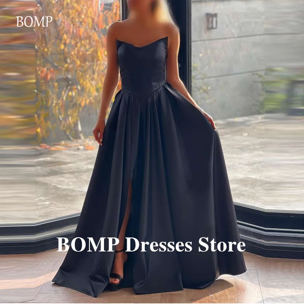 BOMP Women's Formal Evening Dresses Plus Size Women Strapless Satin Fuschia Long Prom Gowns Special Occasion Dress Customized
BOMP Women's Formal Evening Dresses Plus Size Women Strapless Satin Fuschia Long Prom Gowns Special Occasion Dress Customized