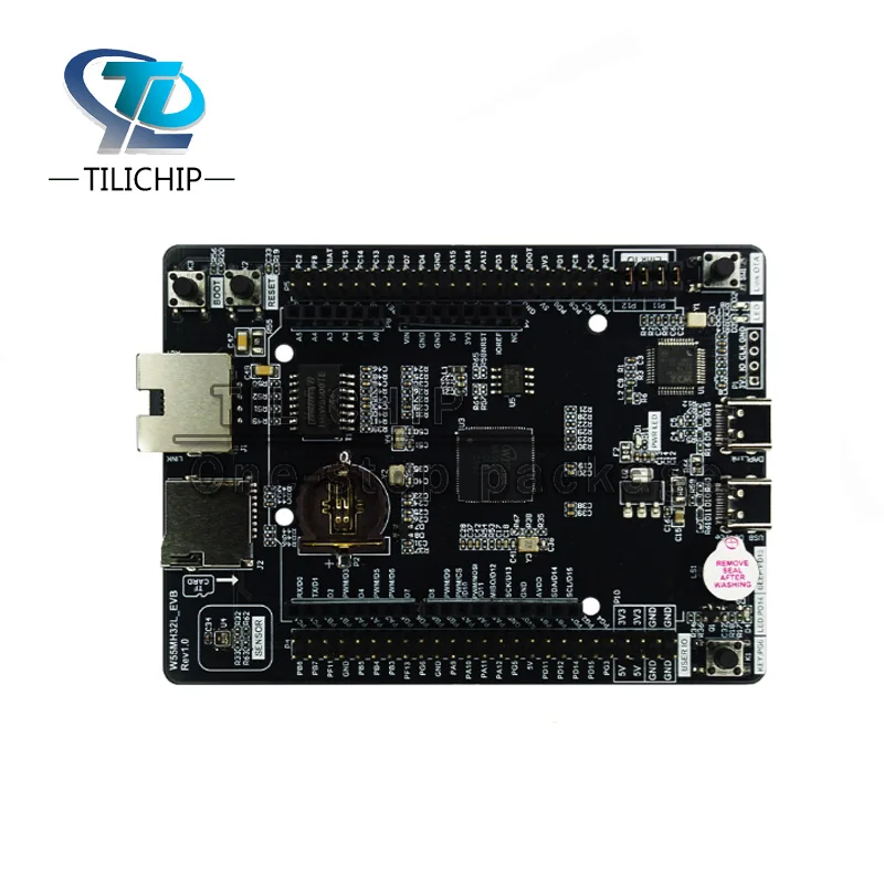W55MH32L-EVB Ethernet MCU development board hardware protocol stack on a single chip
W55MH32L-EVB Ethernet MCU development board hardware protocol stack on a single chip