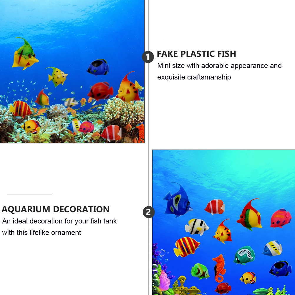 25 Pcs Artificial Fish Aquarium Decoration Mini Model Plastic Toys Durable Kids Learning Play Fish Tank naments
25 Pcs Artificial Fish Aquarium Decoration Mini Model Plastic Toys Durable Kids Learning Play Fish Tank naments