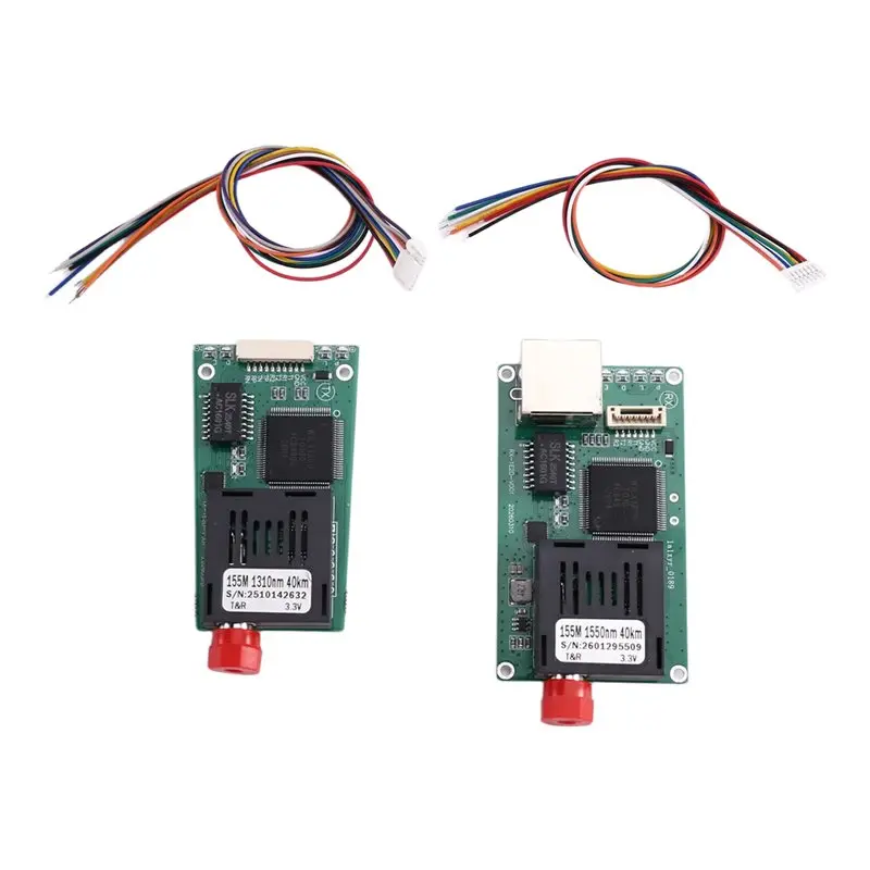 ABUO-40KM TTL Optical Transceiver Module TX/RX Optical Terminal Equipment DC5.5-26V With RJ45 Port Drone-Specific
ABUO-40KM TTL Optical Transceiver Module TX/RX Optical Terminal Equipment DC5.5-26V With RJ45 Port Drone-Specific