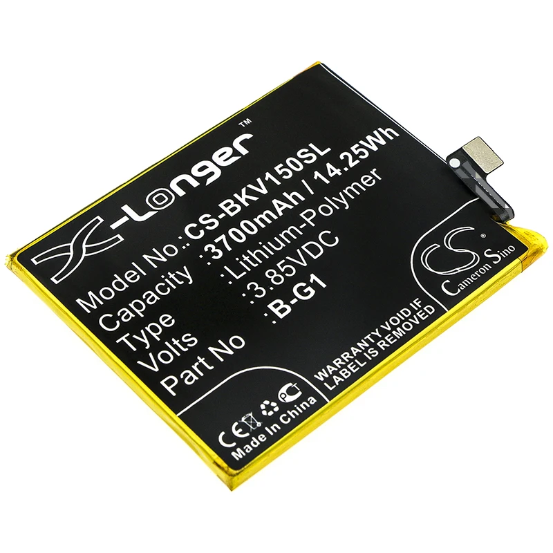 CS Battery 3.85V/3700mAh B-G1 for VIVO / BBK V15 Pro,1818
CS Battery 3.85V/3700mAh B-G1 for VIVO / BBK V15 Pro,1818