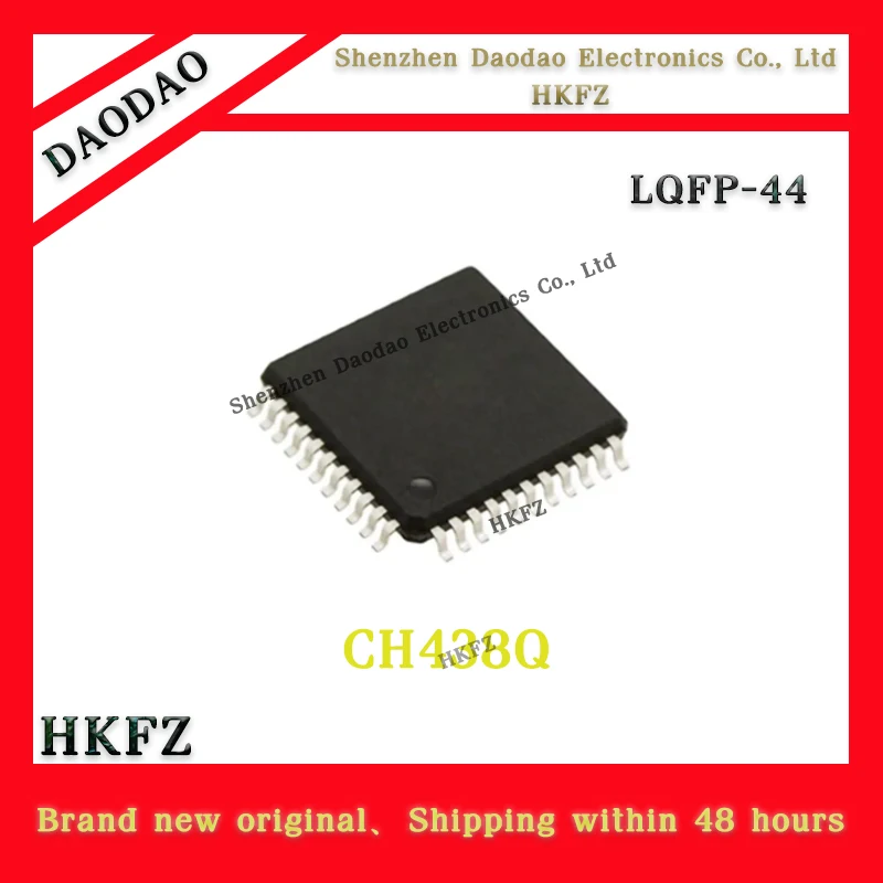 CH438Q LQFP-44 8 Serial Port chip 8UART chip IC New and original
CH438Q LQFP-44 8 Serial Port chip 8UART chip IC New and original