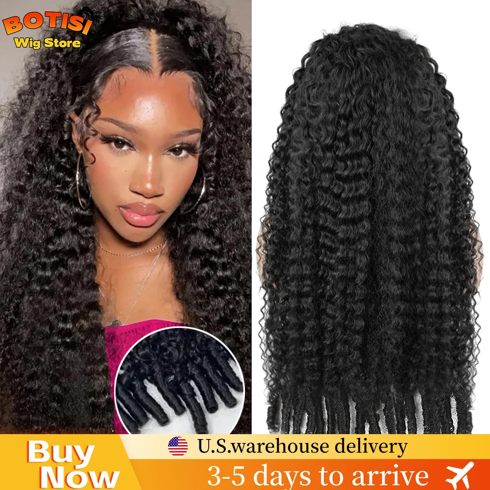Botisi burmese curly wig human hair deep curly 13x6 hd lace frontal wig 13x4 lace frontal Natural black wig human hair for women
Botisi burmese curly wig human hair deep curly 13x6 hd lace frontal wig 13x4 lace frontal Natural black wig human hair for women