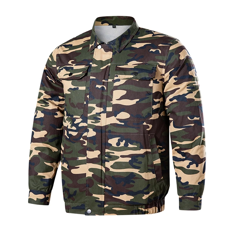 Summer Camouflage Cooling Fan Jacket with 4 Fans, Air Conditioning Clothing for Men, Suitable for Fishing, Outdoor Work
Summer Camouflage Cooling Fan Jacket with 4 Fans, Air Conditioning Clothing for Men, Suitable for Fishing, Outdoor Work