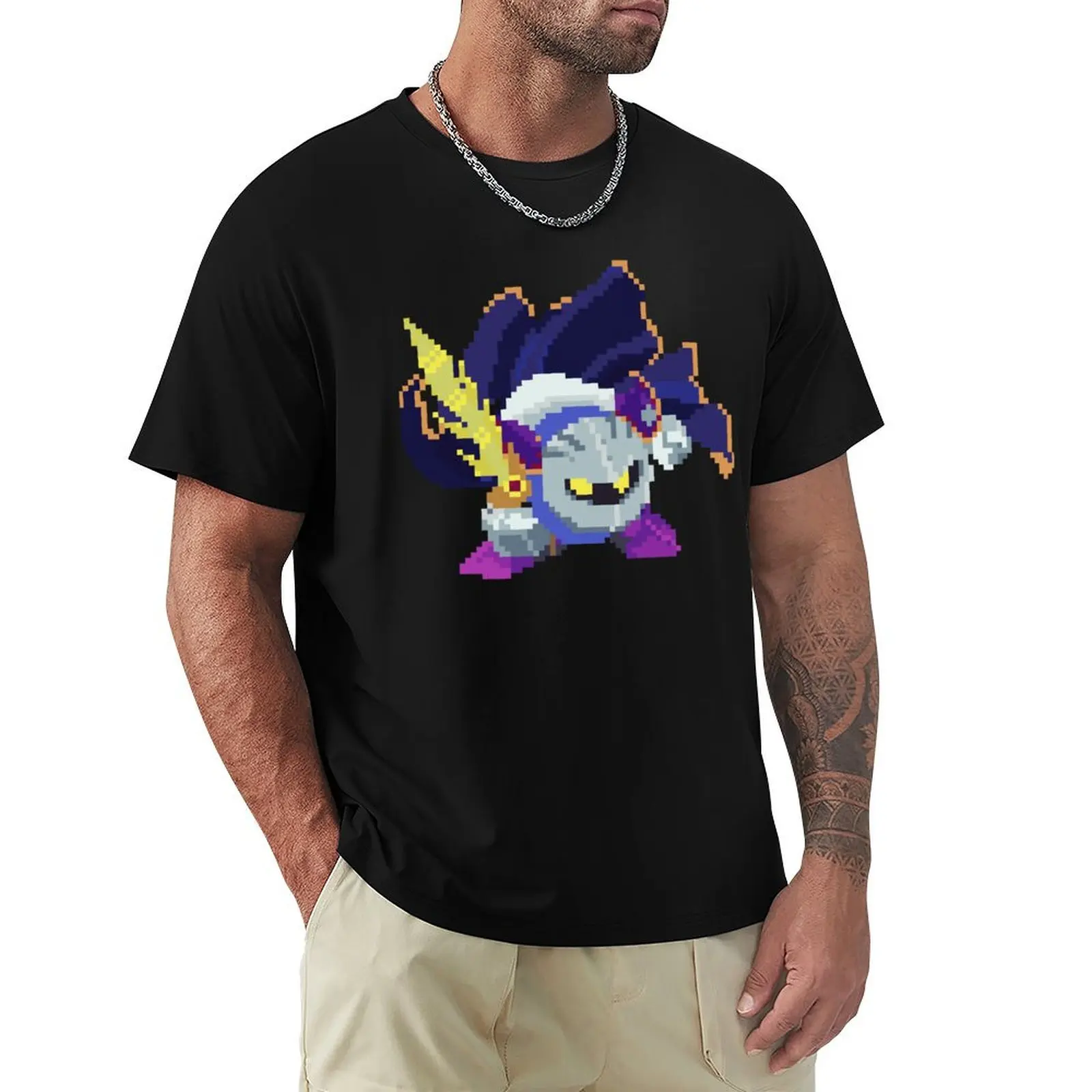 Meta Knight Pixel Art T-Shirt Anti-Pilling Casual T-Shirt
Meta Knight Pixel Art T-Shirt Anti-Pilling Casual T-Shirt