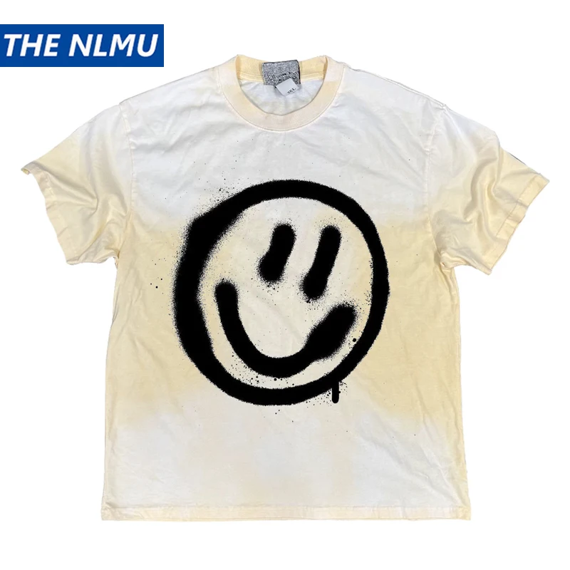 Vintage Dirty Wash Short Sleeve T-shirt Men Women Graffiti Printed Tie Dye Gradient Tee Shirt 100% Cotton Music Festival Tee Top
Vintage Dirty Wash Short Sleeve T-shirt Men Women Graffiti Printed Tie Dye Gradient Tee Shirt 100% Cotton Music Festival Tee Top