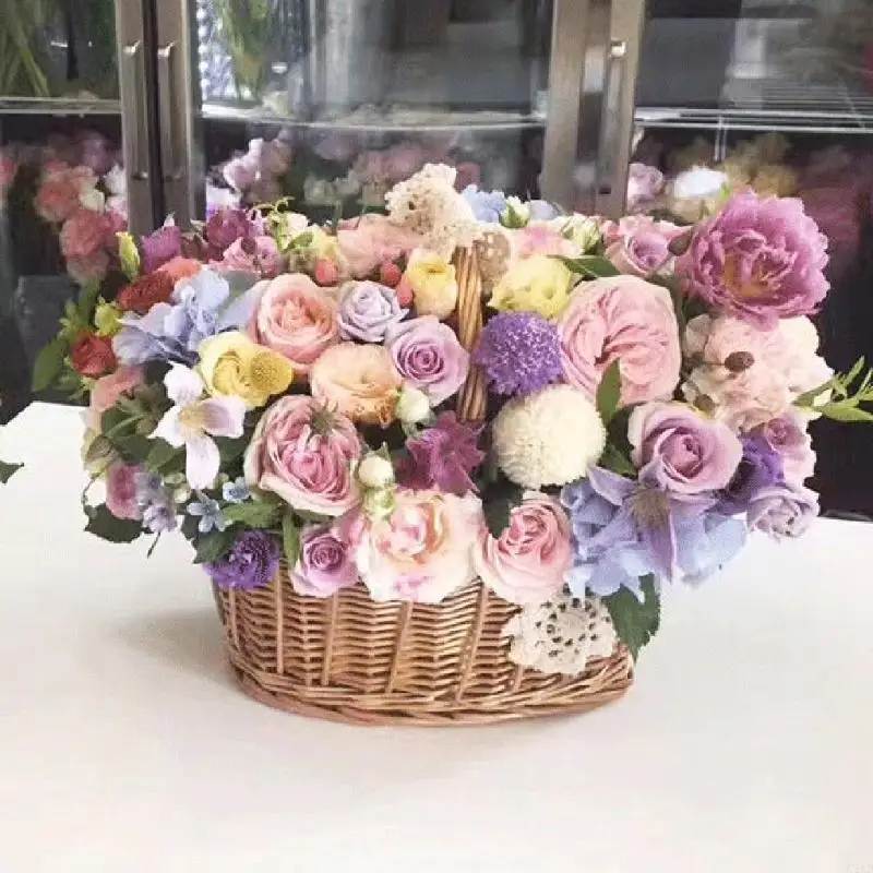 1 Piece Lace Flower Basket Wedding Bridal Home Woven Portable Handle Party Decor C5AD
1 Piece Lace Flower Basket Wedding Bridal Home Woven Portable Handle Party Decor C5AD