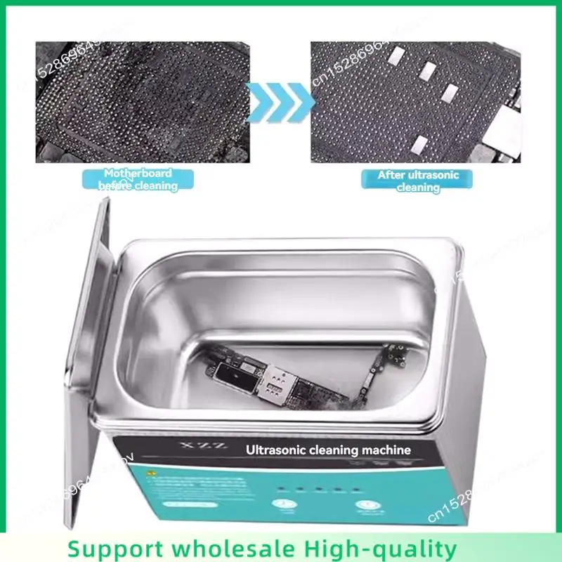 ABSF Ultrasonic Cleaning Machine Mobile Motherboard Maintenance Cleaning Glasses Industrial Parts Cleaning Machine US Plug
ABSF Ultrasonic Cleaning Machine Mobile Motherboard Maintenance Cleaning Glasses Industrial Parts Cleaning Machine US Plug