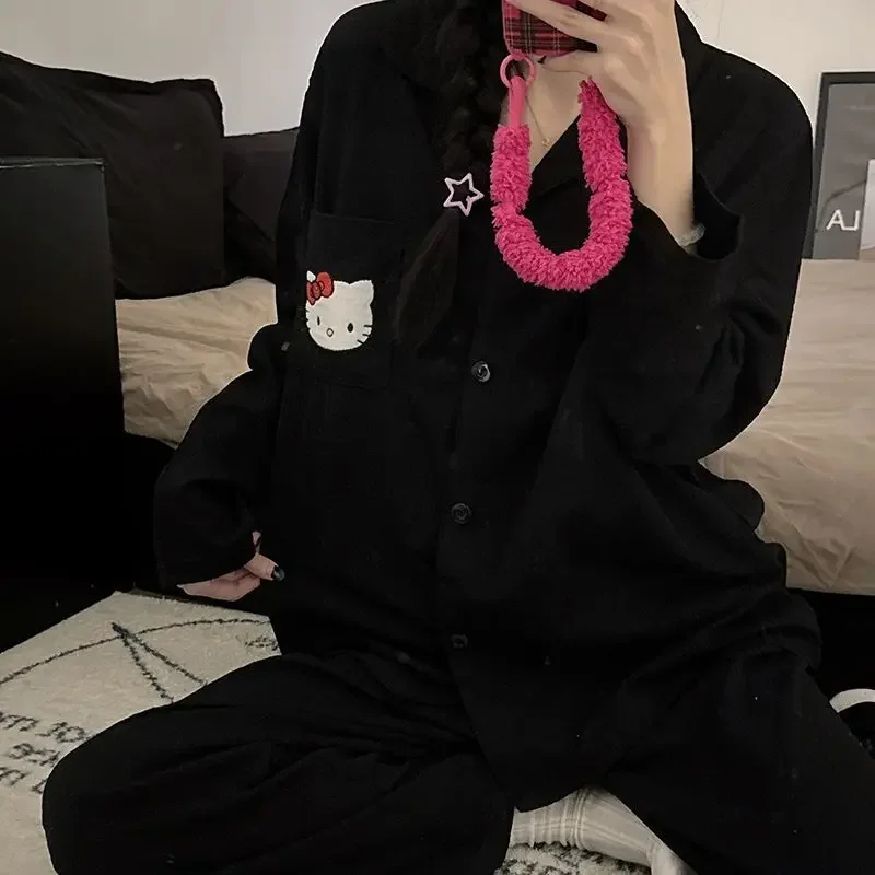 Sanrio pajamas spring casual and comfortable two-piece suit Hello Kitty loungewear Sanrio loungewear cartoon Hello Kitty pajamas
Sanrio pajamas spring casual and comfortable two-piece suit Hello Kitty loungewear Sanrio loungewear cartoon Hello Kitty pajamas