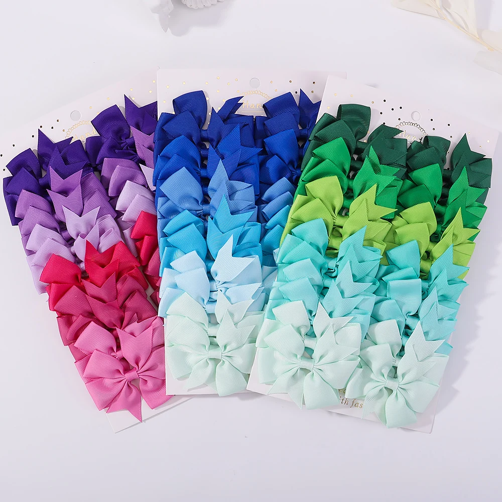 24 PCS/Set Kids Solid Color Cute Hair Clip Girls Colorful Hairclips Boutique Bowknot Handmade Headwear Children Hair Accessories
24 PCS/Set Kids Solid Color Cute Hair Clip Girls Colorful Hairclips Boutique Bowknot Handmade Headwear Children Hair Accessories