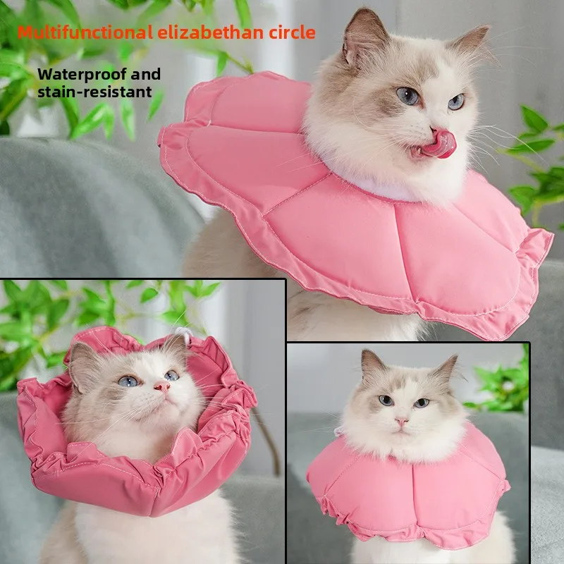 Pet ring Adjustable collar Cat dog anti-lick anti-bite beauty headgear Waterproof collar
Pet ring Adjustable collar Cat dog anti-lick anti-bite beauty headgear Waterproof collar