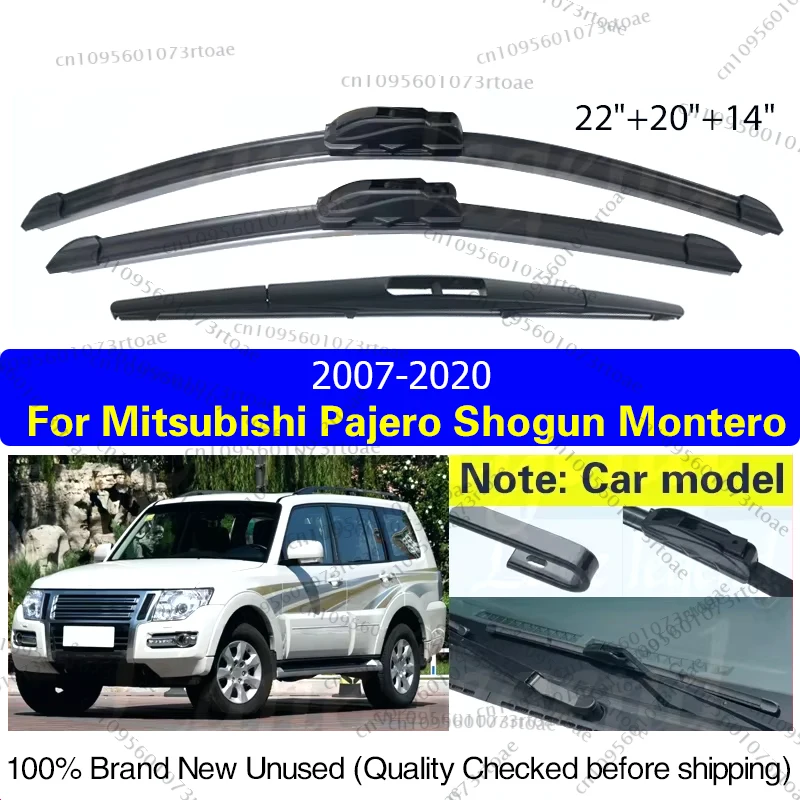 Для Mitsubishi Pajero Shogun Montero V80 V87 V93 V97 2007-2020 автомобильные передние и задние щетки стеклоочистителя ветровое стекло 22 "20" 14"
Для Mitsubishi Pajero Shogun Montero V80 V87 V93 V97 2007-2020 автомобильные передние и задние щетки стеклоочистителя ветровое стекло 22 "20" 14"