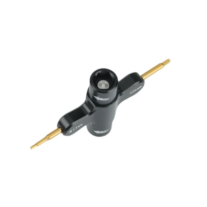 CYGJ-2X Metal Quick Release Wrench Tool For FPV Motor M3 M5 Hex Nuts Prop Nuts Releasing Wrench 1.5Mm 2Mm Hex Screwdriver
CYGJ-2X Metal Quick Release Wrench Tool For FPV Motor M3 M5 Hex Nuts Prop Nuts Releasing Wrench 1.5Mm 2Mm Hex Screwdriver