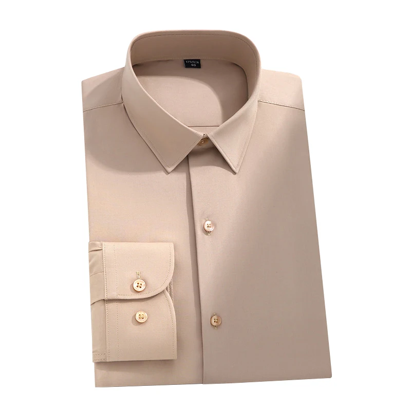 Fashion Shiny Silky Satin Dress Shirt Luxury Silk Like Long Sleeve Men's Non Iron Slight Elasticity Casual Shirts
Fashion Shiny Silky Satin Dress Shirt Luxury Silk Like Long Sleeve Men's Non Iron Slight Elasticity Casual Shirts