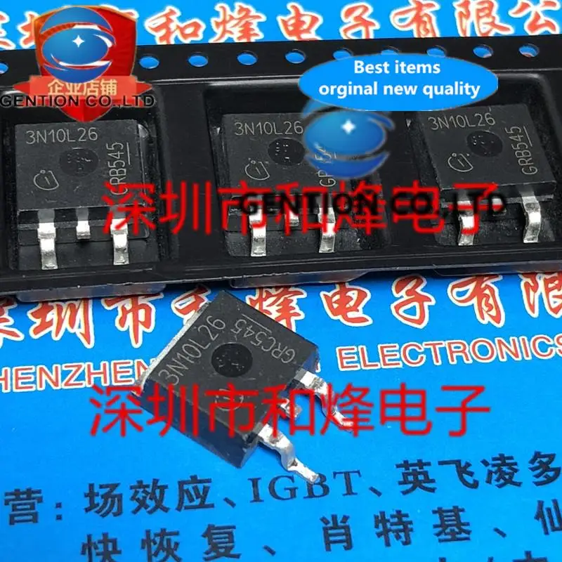 10PCS 3N10L26 IPB35N10S3L-26 TO-263 100V 35A in stock 100% new and original
10PCS 3N10L26 IPB35N10S3L-26 TO-263 100V 35A in stock 100% new and original