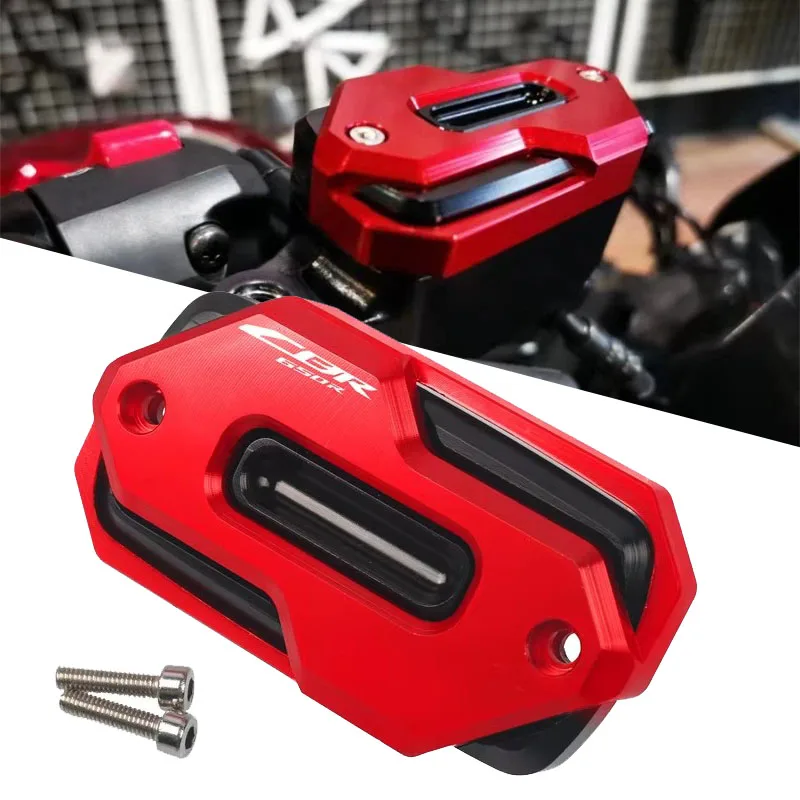 Motorcycle CNC Aluminum Front Brake Reservoir Fluid Tank Cover Oil Cap For CB650R CBR650R CB 650R CBR 650R 2019-2023
Motorcycle CNC Aluminum Front Brake Reservoir Fluid Tank Cover Oil Cap For CB650R CBR650R CB 650R CBR 650R 2019-2023