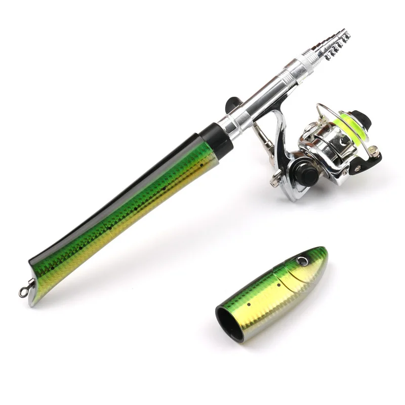 Y276 Carbon Fiber Fish-shaped Portable Fishing Rod Pocket Fishing Rod Set Mini Fishing Rod, Ice Raft 1.6 M Carbon FX
Y276 Carbon Fiber Fish-shaped Portable Fishing Rod Pocket Fishing Rod Set Mini Fishing Rod, Ice Raft 1.6 M Carbon FX
