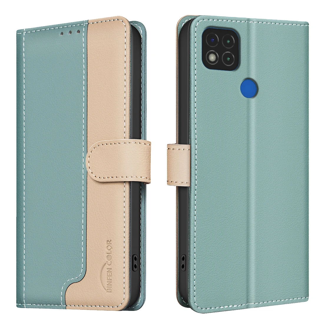 For Xiaomi POCO C31 Phone Case Protective Case Color-Blocked RFID Soft Shell Flip Leather Case
For Xiaomi POCO C31 Phone Case Protective Case Color-Blocked RFID Soft Shell Flip Leather Case