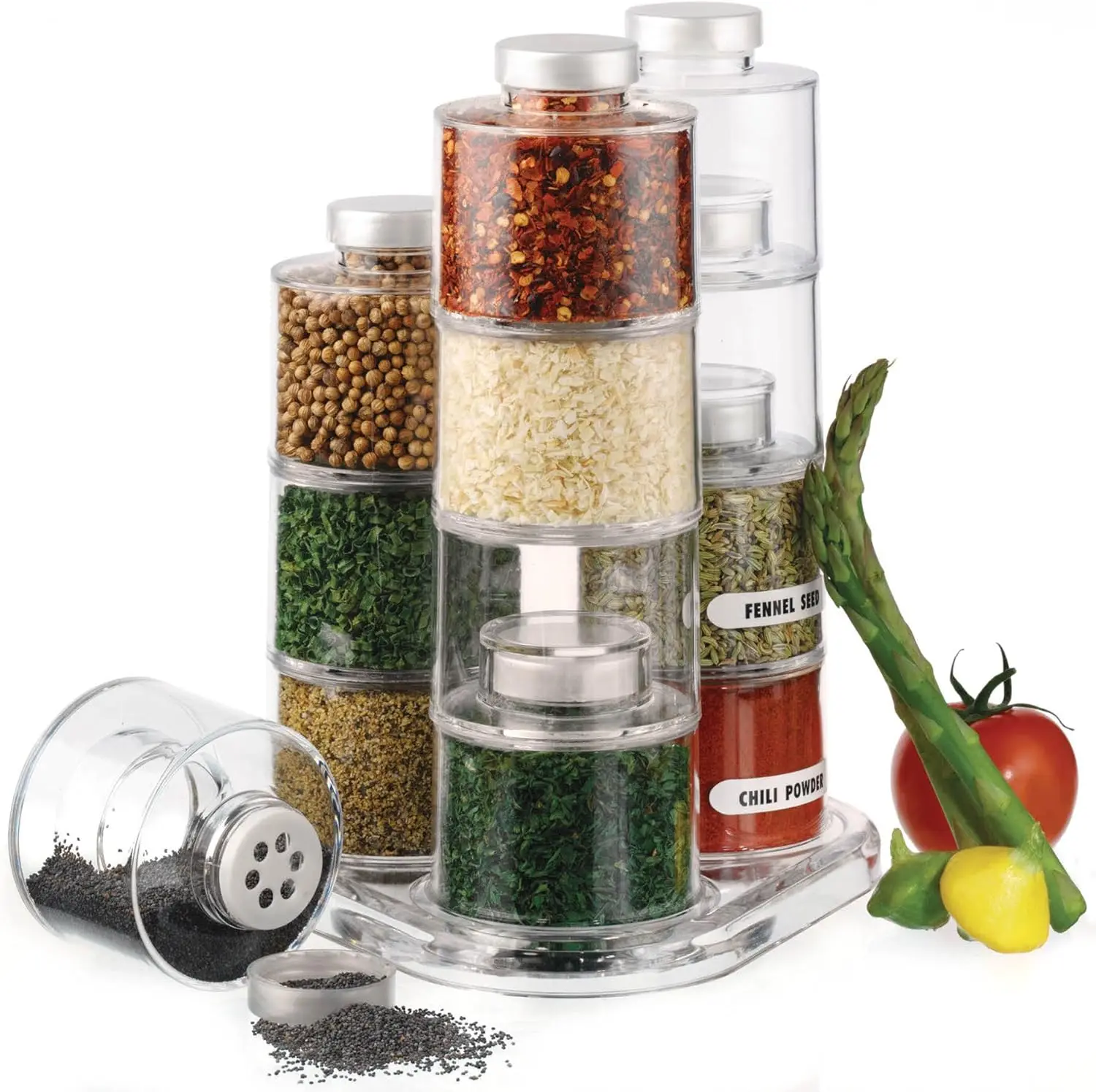 Spice Toweer Carousel, 12-Bottle
Spice Toweer Carousel, 12-Bottle
