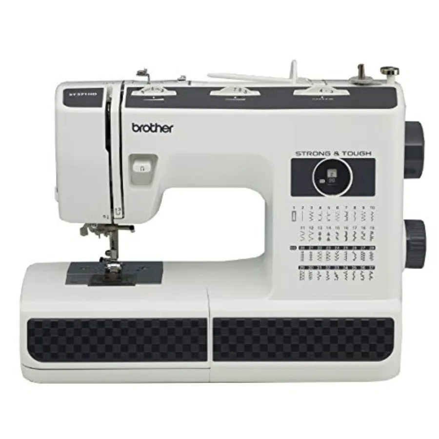 ST371HD Sewing Machine with 37 Built-in Stitches Free Arm Strong Tough Fabric 6 Included Feet Ideal for Home Use Durable Metal
ST371HD Sewing Machine with 37 Built-in Stitches Free Arm Strong Tough Fabric 6 Included Feet Ideal for Home Use Durable Metal