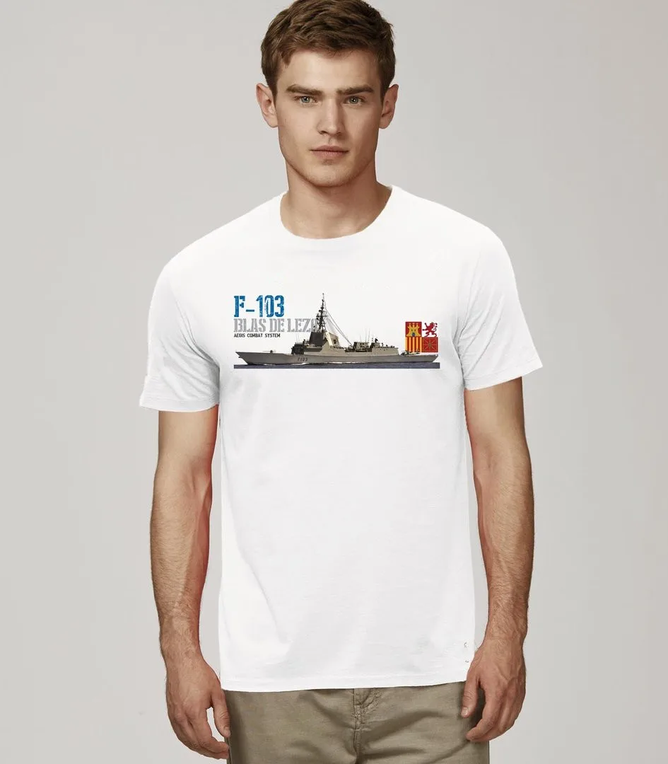 Spanish Naval F-103 Blas De Lezo T-Shirt Short Sleeve Casual Cotton O-Neck Summer Mens T Shirts
Spanish Naval F-103 Blas De Lezo T-Shirt Short Sleeve Casual Cotton O-Neck Summer Mens T Shirts
