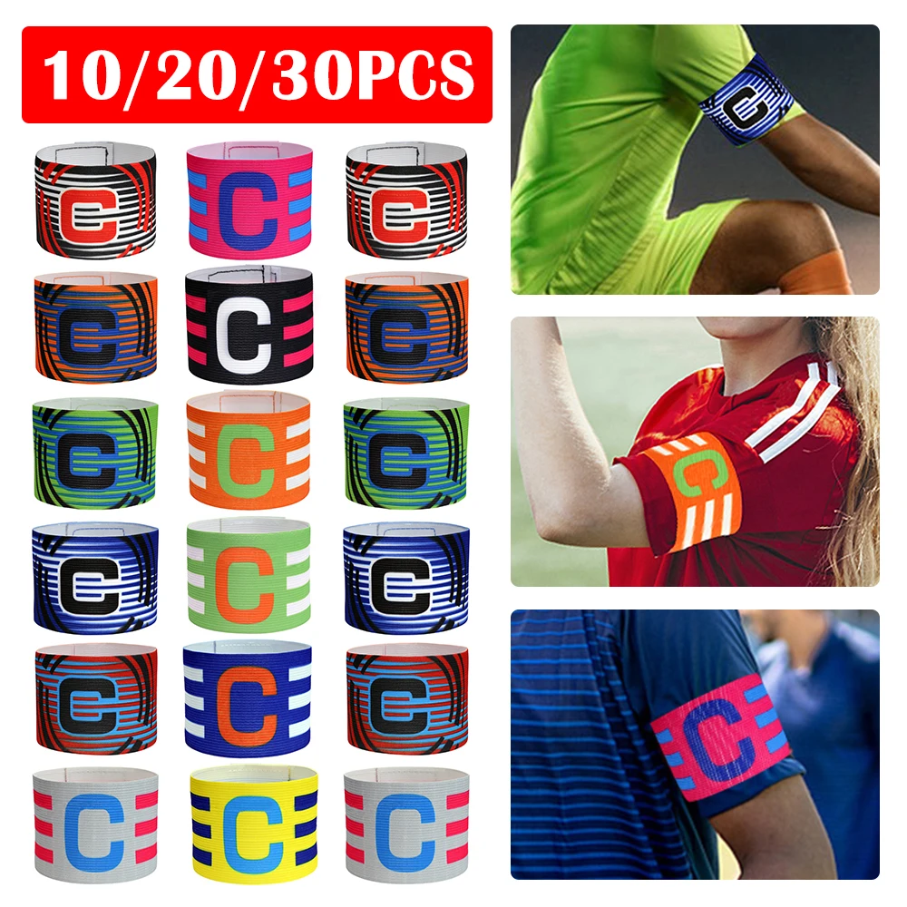 10/20/30Pcs Professional Football Armband Nylon Adjustable Soccer Arm Band Leader Match Football Armband Captain Armband Band
10/20/30Pcs Professional Football Armband Nylon Adjustable Soccer Arm Band Leader Match Football Armband Captain Armband Band