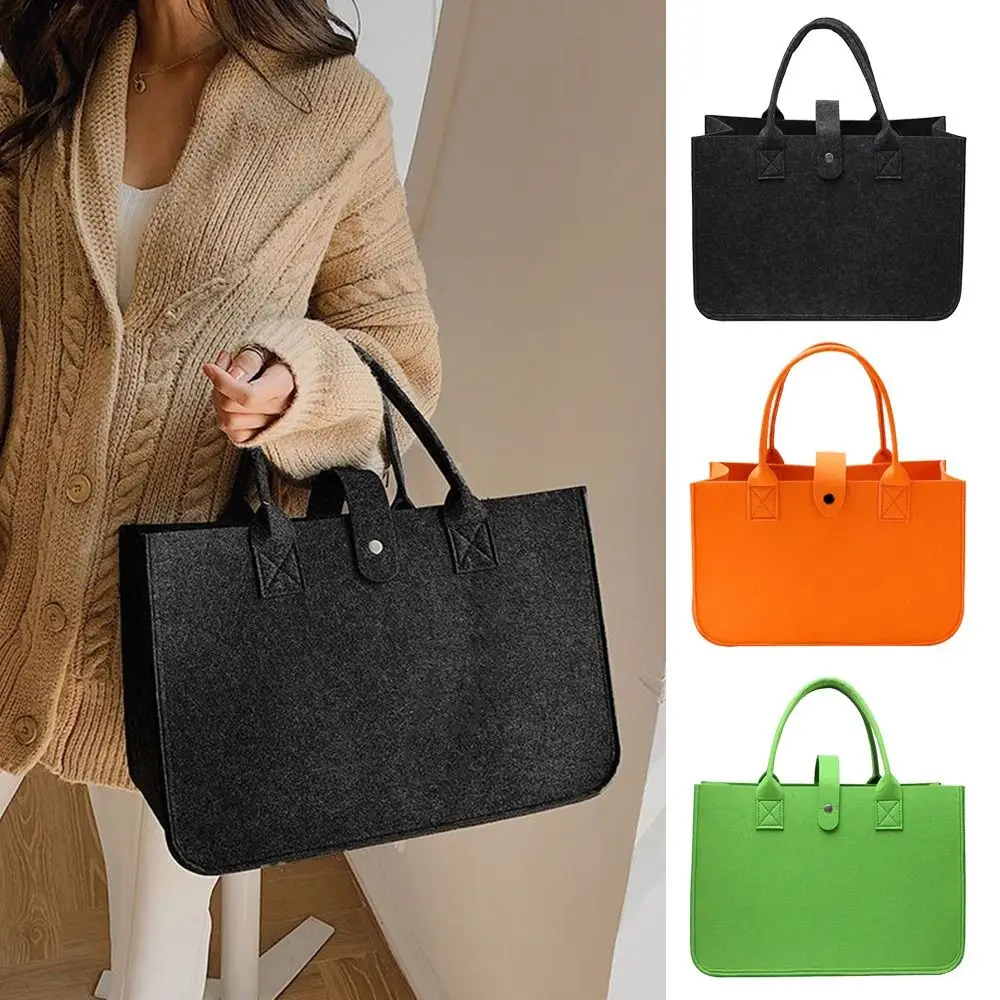 New Women Bag Felt Cloth HandBag Female Large Capacity Totes Ladies Solid Color Travel Shopping Bags Purses
New Women Bag Felt Cloth HandBag Female Large Capacity Totes Ladies Solid Color Travel Shopping Bags Purses
