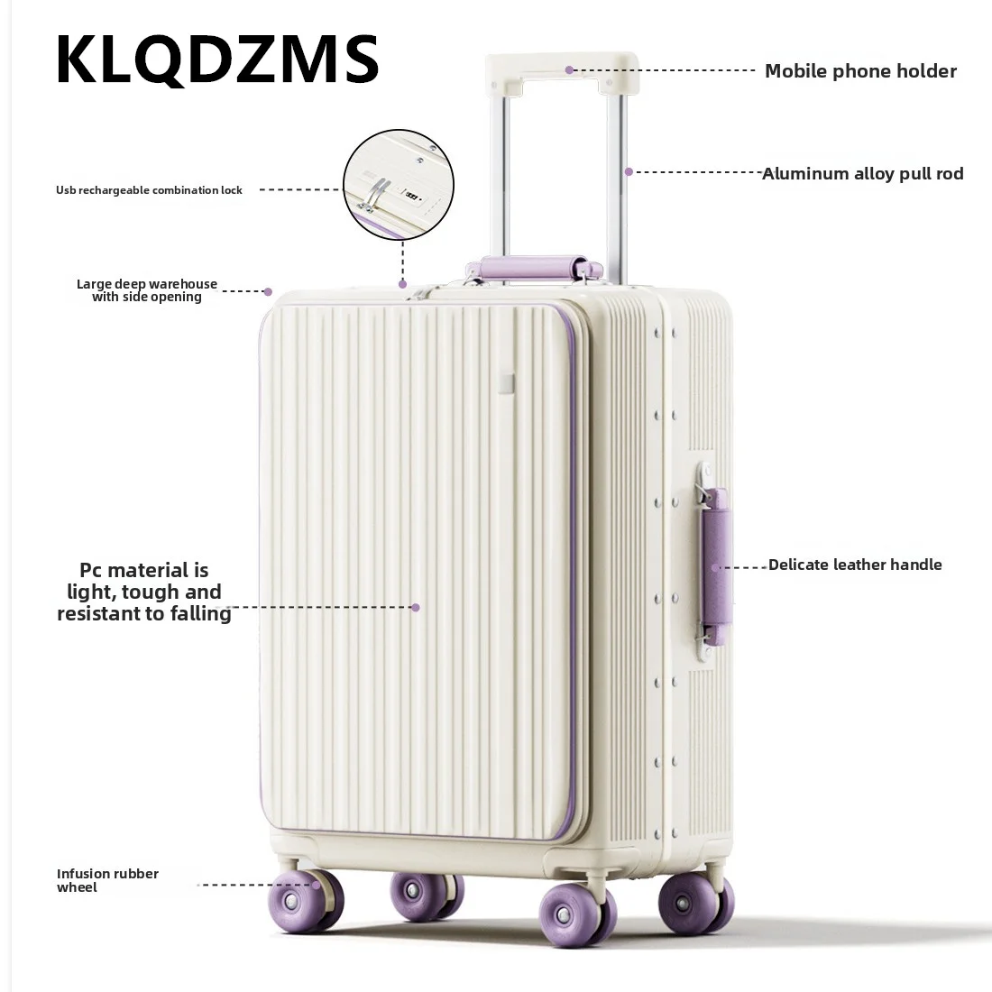 KLQDZMS Luggage New 20"24"26"28 Inch Student Boarding Box Large Capacity Trolley Case Men's with Wheels Rolling Suitcase
KLQDZMS Luggage New 20"24"26"28 Inch Student Boarding Box Large Capacity Trolley Case Men's with Wheels Rolling Suitcase