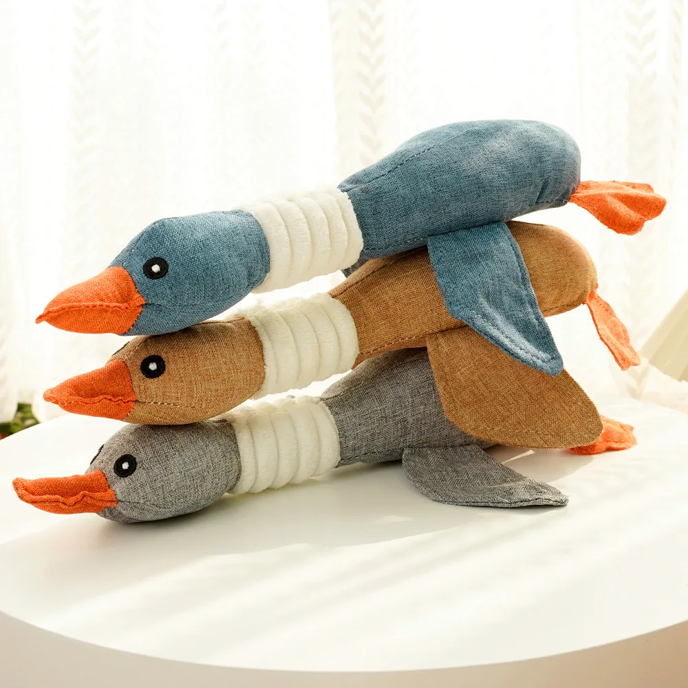 Pet Plush Wild Goose Toy Dog Toys for Small Large Dogs Interactive Puppy Dog Chew Toys Plush Stuffing Pet Accessories Supplies
Pet Plush Wild Goose Toy Dog Toys for Small Large Dogs Interactive Puppy Dog Chew Toys Plush Stuffing Pet Accessories Supplies