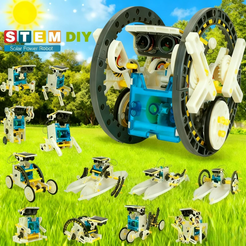 STEM Scientific Solar Robot Educational Toys Technology Science block Kits Learning Development bricks Toy for Kids Children Boy 
STEM Scientific Solar Robot Educational Toys Technology Science block Kits Learning Development bricks Toy for Kids Children Boy