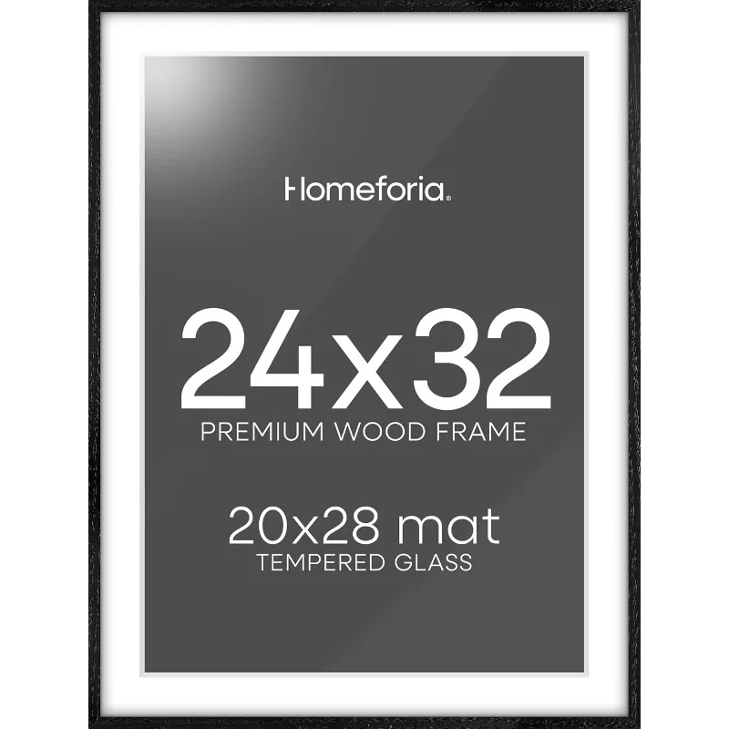 Black Wood Frame 24x32, High End Oak 24x32 Large Wooden Poster Frames with Mat 20x28 inch Photo,
Black Wood Frame 24x32, High End Oak 24x32 Large Wooden Poster Frames with Mat 20x28 inch Photo,