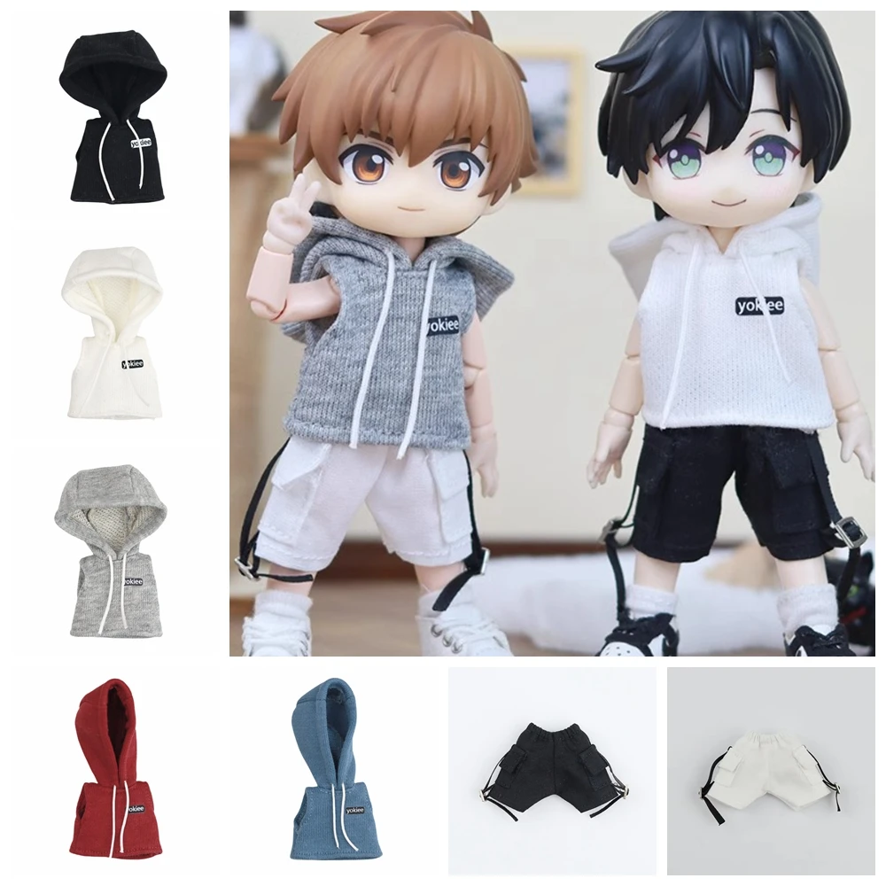 Ob11 Doll Clothing Obitsu11 Casual Hooded Jacket Casual Short Pants for Gsc, Ymy Body, Ufdoll, P9, 1/12bjd Accessories
Ob11 Doll Clothing Obitsu11 Casual Hooded Jacket Casual Short Pants for Gsc, Ymy Body, Ufdoll, P9, 1/12bjd Accessories