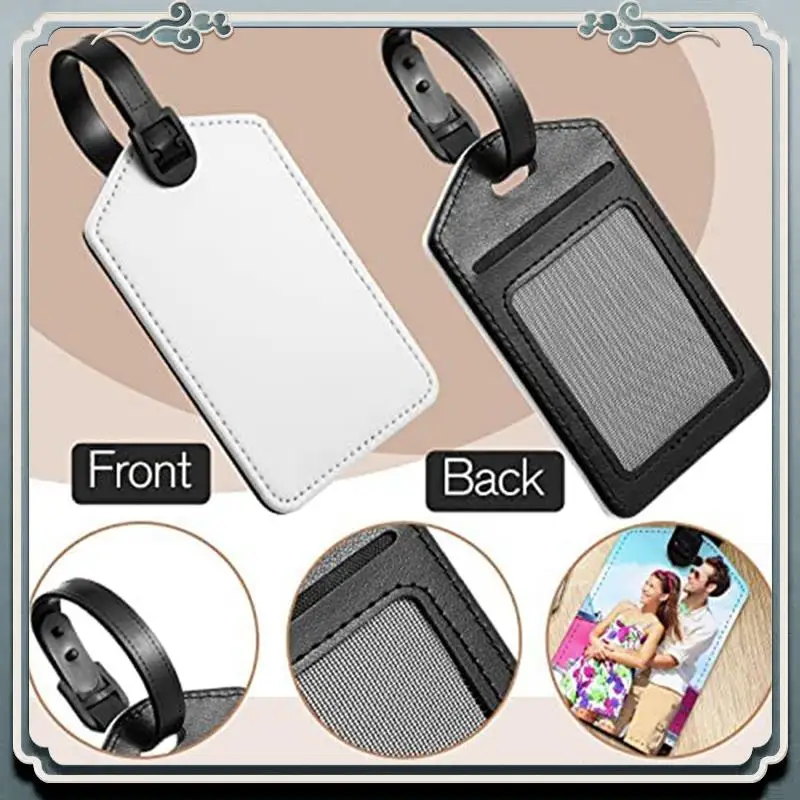 Durable White Heat Transfer Sublimation Blank For DIY Travel Suitcase Sports Bags Label Tag Holder Gift Craft, Rectangle
Durable White Heat Transfer Sublimation Blank For DIY Travel Suitcase Sports Bags Label Tag Holder Gift Craft, Rectangle