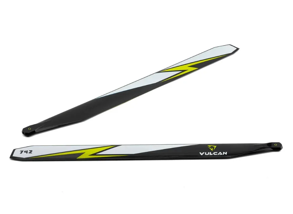 Vulcan Rotors 742mm Carbon Fiber Main Blade Set (Yellow)
Vulcan Rotors 742mm Carbon Fiber Main Blade Set (Yellow)