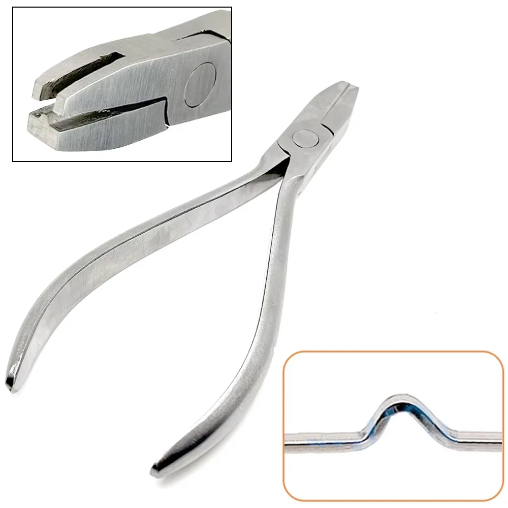 Dental Orthodontic Loop Bending Pliers Stainless Steel Wire Bending Forceps V-Stop Forming Tool for Ortho Lab Instruments
Dental Orthodontic Loop Bending Pliers Stainless Steel Wire Bending Forceps V-Stop Forming Tool for Ortho Lab Instruments