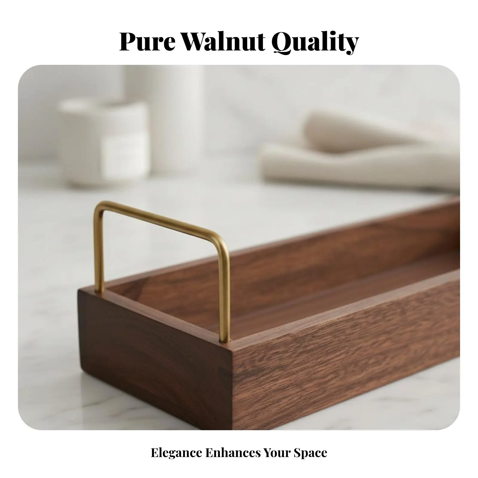 Wavy border Cosmetic Tray Elegant Design Countertop Organizer Decorative Large Capacity for Women, Gift Givers, Living Room
Wavy border Cosmetic Tray Elegant Design Countertop Organizer Decorative Large Capacity for Women, Gift Givers, Living Room