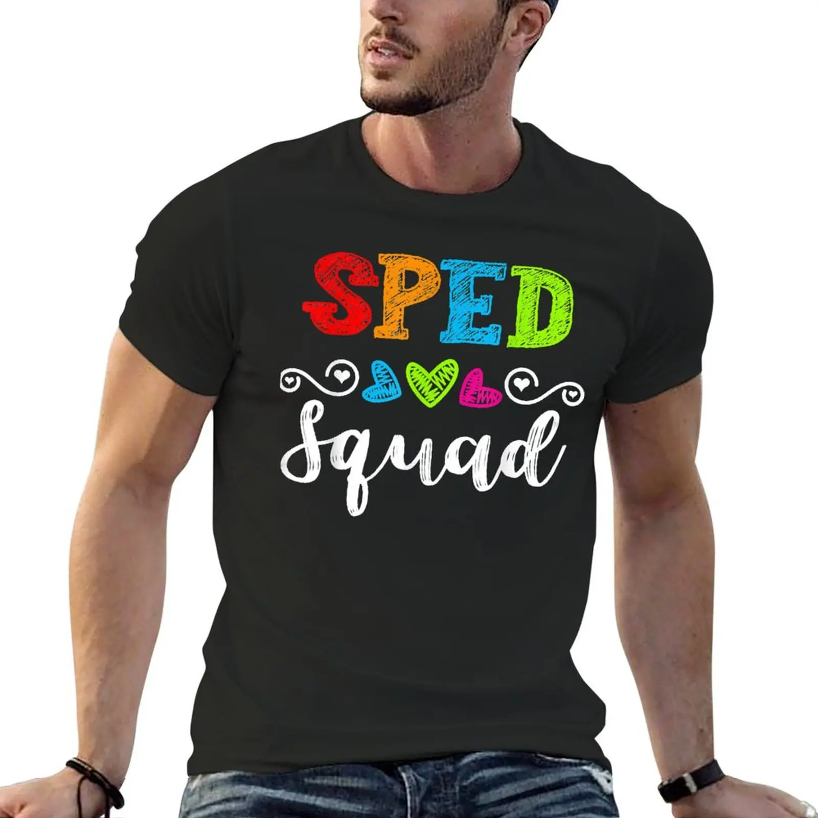 Back To School Team Gift For Special Ed Teacher Sped Squad T-Shirt kawaii clothes blue archive anime clothes men t shirt
Back To School Team Gift For Special Ed Teacher Sped Squad T-Shirt kawaii clothes blue archive anime clothes men t shirt