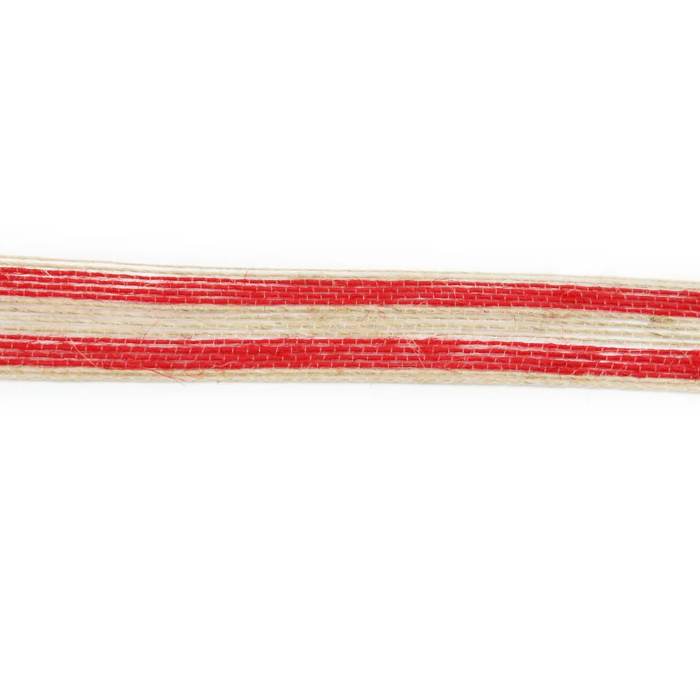 10M 2.5Cm Burlap Ribbon Red Durable Craft Tape For Diy Home Decor Party Wedding Christmas Strong Jute Ribbon For Gift Wrapping
10M 2.5Cm Burlap Ribbon Red Durable Craft Tape For Diy Home Decor Party Wedding Christmas Strong Jute Ribbon For Gift Wrapping